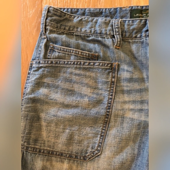 RALPH LAUREN High-Waisted Denim Jeans Shorts EUC - Picture 7 of 8